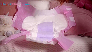 Diaper Butt Plug Fun With Cherry English