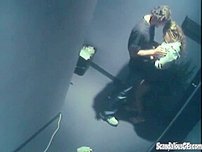 Dick sucking office ho rides cleaners cock