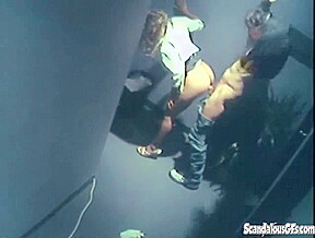 Dick sucking office ho rides cleaners cock