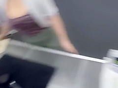 Dicksucking pawnee milf banged on the desk