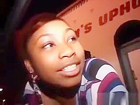Dirty Ebony Whore Loves Big Black Cock