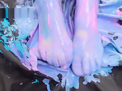 Dirty Feet and Liquid Latex