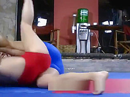 Dirty coach gets dominated by an angry hot Asian cheerleader
