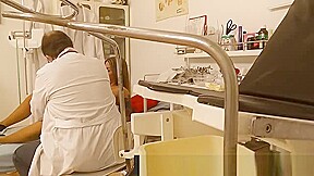 Doctor finger check-up of teen 18+ blonde leaked
