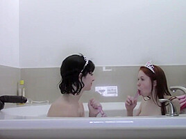 Dolly little and Aliya Yilmaz fucks together