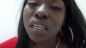 Double Black Mouths For 1 Big Cock