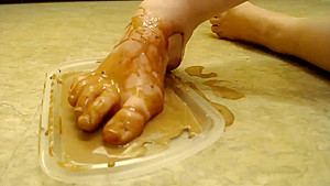 Dreena Rogue Foot and Food Compilation