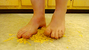 Dreena Rogue Foot and Food Compilation