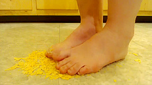 Dreena Rogue Foot and Food Compilation