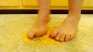 Dreena Rogue Foot and Food Compilation