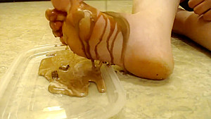 Dreena Rogue Foot and Food Compilation