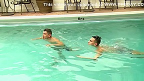 DylanLucas Hot Guys Get Hard in the Pool & Take it Inside