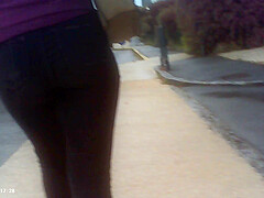 EXHIB GIRL CUM PUBLIC ***
