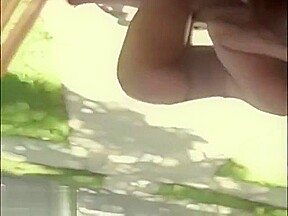 Early morning dick sucking on the porch