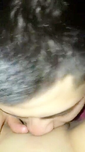 Eating her pussy good