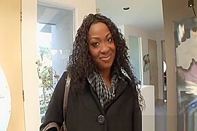 Ebony Aryana Starr Hammered By Black Pipe