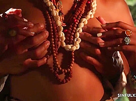 Ebony Gets Wild in the Jungle - Sinfulxxx