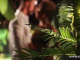 Ebony Gets Wild in the Jungle - Sinfulxxx