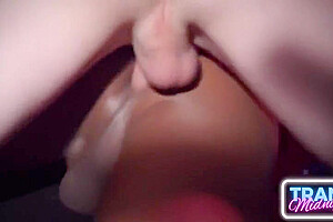 Ebony Trans Takes Hard Cock Deep With Eros Orisha