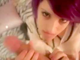 Emo immature so lascivious engulfing his large weenie