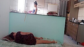 Enquanto Minha Mulher Briga Comigo De Um Lado Eu Fodo A Amiga Dela Do Outro 14 Min