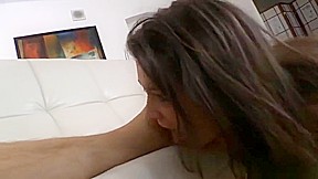 Enticing fluffy Savannah Secret getting cock been blowed