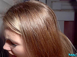 Erik Everhard & Mary Rock in Russian babe in a short black dress - FakeHub
