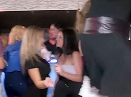 Euro Goddess at a party fucked by black cock