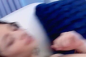 Eva Sedona In Sexy Brunette Latina Lubes Her Tight Pussy Up For Her Hitachi Vibrator