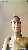 Exclusive- Sexy Look Desi Girl Showing Her Boobs And Wet Pussy