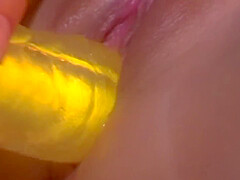 Exotic Beauty With A Stunning Body Plays With A Vibrator In Both Of Her Holes