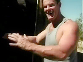 Exotic Bitch Plows A Guy Outdoors