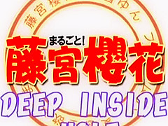 Exotic Japanese chick Ouka Fujimiya in Crazy Blowjob, Cumshot JAV clip