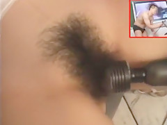 Exotic Japanese model Rei Hinano in Horny Hairy, Dildos/Toys JAV clip