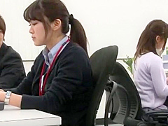 Exotic Japanese whore Cocomi Naruse, Reon Otowa, Kurumi Wakaba in Best Cunnilingus, Stockings JAV video