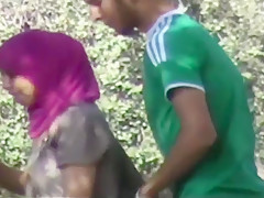 Exotic amateur muslim, doggystyle, interracial porn clip