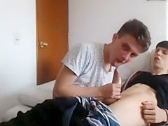 Exotic male in best blowjob, amateur gay xxx movie
