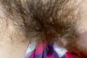 Extreme Close Up On My Hairy Pussy Huge Bush 4k Hd Video Hairy Fetish 10 Min