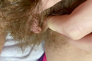 Extreme Close Up On My Hairy Pussy Huge Bush 4k Hd Video Hairy Fetish 10 Min