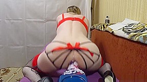 Extreme Dildo Riding The Bad Dragon, Demogorgon - large firm