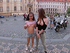 Extreme Public Nudity In Prague! (interviewed By With Andrea Dipre