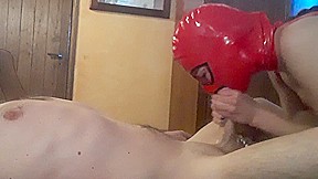Extreme sloppy blowjob and cumshot Playing with spit and cum in 69 position oral creampie