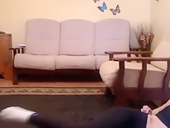 FIRST MAGIC FOOTJOB FROM PERFECT YOUNG GIRL - Cum Feet!!