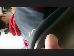 FLASHING BIG DICK AT WORK  ON MY COWORKER 2