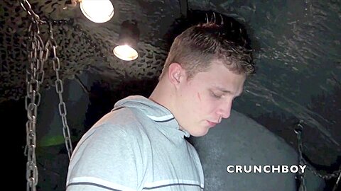 Fabien fucked in a sling backroom by Kameron Frost - CrunchBoy