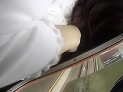 Fabulous Japanese chick in Hottest Public JAV movie