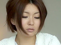 Fabulous Japanese girl Yuna Hasegawa in Amazing Small Tits, Facial JAV clip