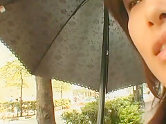 Fabulous Japanese slut Makoto Murakami in Hottest Blowjob, POV JAV clip