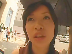 Fabulous Japanese slut Makoto Murakami in Hottest Blowjob, POV JAV clip