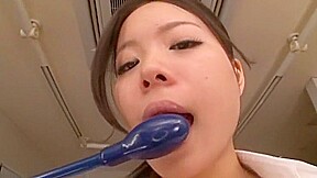 Fabulous Japanese slut Miku Asaoka in Crazy Dildos/Toys, Secretary JAV clip